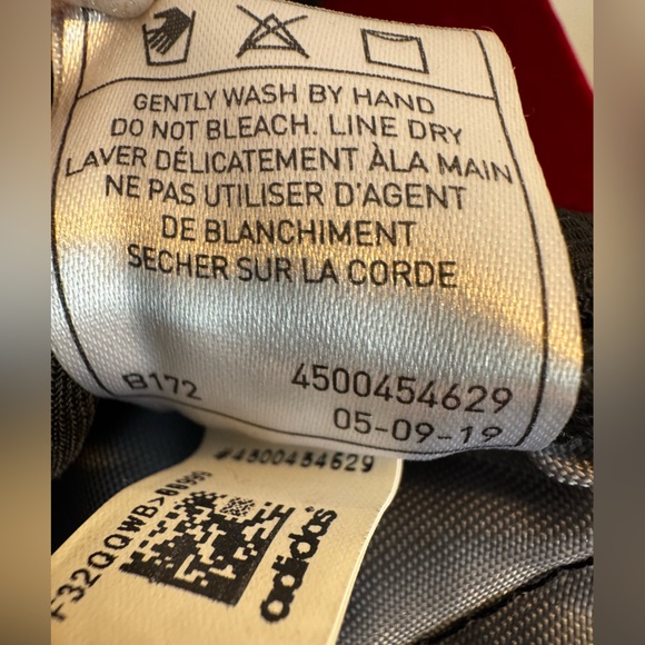 Adidas Amplifier Blocked Sackpack - Drawstring Backpack - Black/Grey - Unisex - Picture 9 of 11